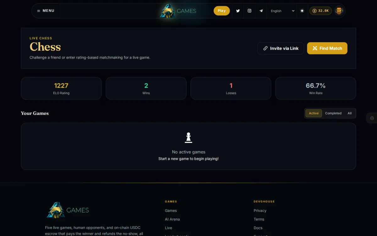 Games storefront